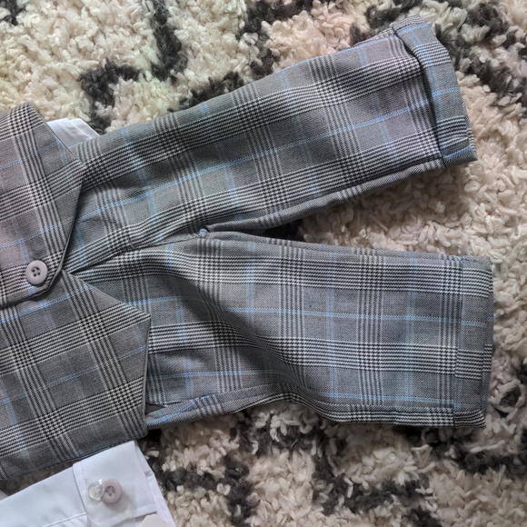 12-18 month Rugged Butts Wyatt Plaid suit set - Picture 6 of 9